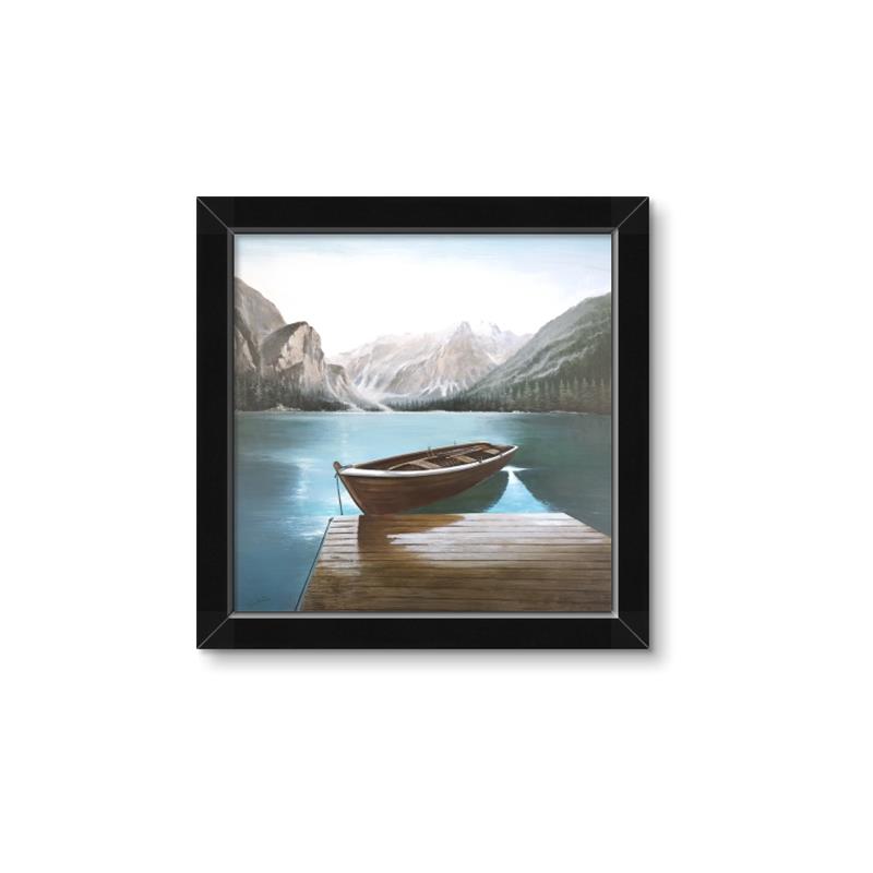 Picture of At the Dock  _GroupedProduct_Square_Framed_Matted_