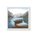 Picture of At the Dock  _GroupedProduct_Square_Framed_Matted_