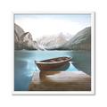 Picture of At the Dock  _GroupedProduct_Square_Framed_Matted_