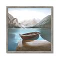 Picture of At the Dock  _GroupedProduct_Square_Framed_Matted_