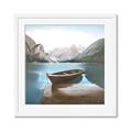 Picture of At the Dock  _GroupedProduct_Square_Framed_Matted_