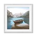 Picture of At the Dock  _GroupedProduct_Square_Framed_Matted_