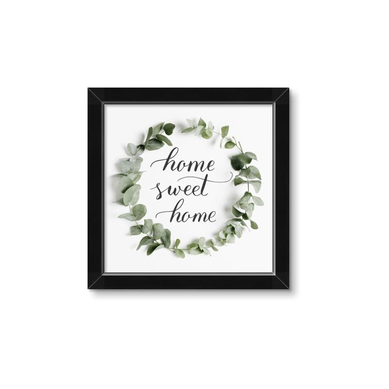 Picture of Home Wreath _GroupedProduct_Square_Framed_Matted_