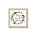 Picture of Home Wreath _GroupedProduct_Square_Framed_Matted_