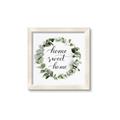 Picture of Home Wreath _GroupedProduct_Square_Framed_Matted_