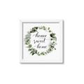 Picture of Home Wreath _GroupedProduct_Square_Framed_Matted_