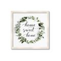 Picture of Home Wreath _GroupedProduct_Square_Framed_Matted_