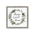 Picture of Home Wreath _GroupedProduct_Square_Framed_Matted_