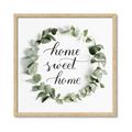 Picture of Home Wreath _GroupedProduct_Square_Framed_Matted_