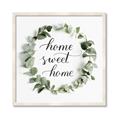 Picture of Home Wreath _GroupedProduct_Square_Framed_Matted_