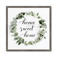 Picture of Home Wreath _GroupedProduct_Square_Framed_Matted_