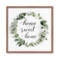 Picture of Home Wreath _GroupedProduct_Square_Framed_Matted_