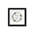 Picture of Home Wreath _GroupedProduct_Square_Framed_Matted_