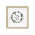 Picture of Home Wreath _GroupedProduct_Square_Framed_Matted_