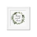 Picture of Home Wreath _GroupedProduct_Square_Framed_Matted_