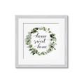 Picture of Home Wreath _GroupedProduct_Square_Framed_Matted_