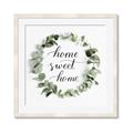 Picture of Home Wreath _GroupedProduct_Square_Framed_Matted_