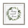 Picture of Home Wreath _GroupedProduct_Square_Framed_Matted_