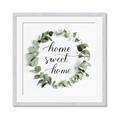 Picture of Home Wreath _GroupedProduct_Square_Framed_Matted_