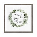 Picture of Home Wreath _GroupedProduct_Square_Framed_Matted_