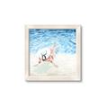 Picture of Wading at the Beach _GroupedProduct_Square_Framed_Matted_