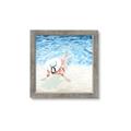 Picture of Wading at the Beach _GroupedProduct_Square_Framed_Matted_