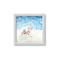Picture of Wading at the Beach _GroupedProduct_Square_Framed_Matted_