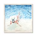 Picture of Wading at the Beach _GroupedProduct_Square_Framed_Matted_
