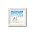 Picture of Wading at the Beach _GroupedProduct_Square_Framed_Matted_