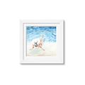 Picture of Wading at the Beach _GroupedProduct_Square_Framed_Matted_