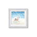 Picture of Wading at the Beach _GroupedProduct_Square_Framed_Matted_