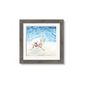 Picture of Wading at the Beach _GroupedProduct_Square_Framed_Matted_
