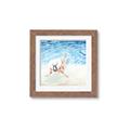 Picture of Wading at the Beach _GroupedProduct_Square_Framed_Matted_