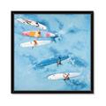 Picture of Surfboarders I  _GroupedProduct_Square_Framed_Matted_
