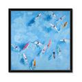 Picture of Surfboarders II  _GroupedProduct_Square_Framed_Matted_
