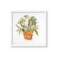 Picture of Palm Plant _GroupedProduct_Square_Framed_Matted_