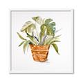 Picture of Palm Plant _GroupedProduct_Square_Framed_Matted_