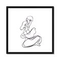 Picture of Intertwined I  _GroupedProduct_Square_Framed_Matted_