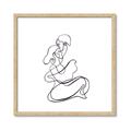 Picture of Intertwined I  _GroupedProduct_Square_Framed_Matted_