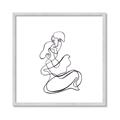 Picture of Intertwined I  _GroupedProduct_Square_Framed_Matted_