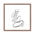 Picture of Intertwined I  _GroupedProduct_Square_Framed_Matted_