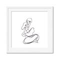 Picture of Intertwined I  _GroupedProduct_Square_Framed_Matted_