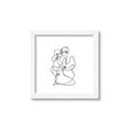 Picture of Intertwined II  _GroupedProduct_Square_Framed_Matted_