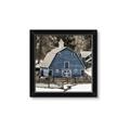 Picture of Blue Barn  _GroupedProduct_Square_Photography _GroupedProduct_Square_Framed_Matted_