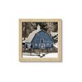 Picture of Blue Barn  _GroupedProduct_Square_Photography _GroupedProduct_Square_Framed_Matted_