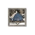 Picture of Blue Barn  _GroupedProduct_Square_Photography _GroupedProduct_Square_Framed_Matted_