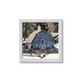 Picture of Blue Barn  _GroupedProduct_Square_Photography _GroupedProduct_Square_Framed_Matted_