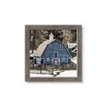 Picture of Blue Barn  _GroupedProduct_Square_Photography _GroupedProduct_Square_Framed_Matted_