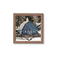 Picture of Blue Barn  _GroupedProduct_Square_Photography _GroupedProduct_Square_Framed_Matted_