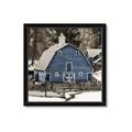 Picture of Blue Barn  _GroupedProduct_Square_Photography _GroupedProduct_Square_Framed_Matted_